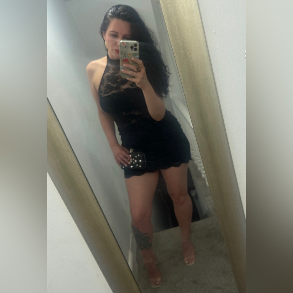 Very sexy little black dress by Bebe